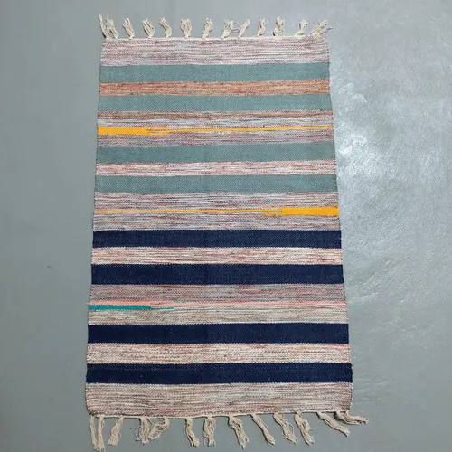 Alfombra 60x90 Cm Hindu Felpudo Recibidor Costado O Pie Cama