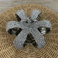 Corona Rey Reina Decorativa Ceramica Importada Adorno 20 Cm Plateado