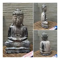 Buda Tallado En Madera Teca Importado Indonesia 30 Cm Unico Madera