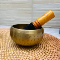 Cuenco Artesanal Martillado 7 Metales Importado 10 Cm 350 Gs