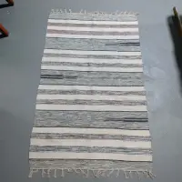 Alfombra Artesanal Premium 90 X 150 Cm Importada De India
