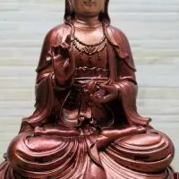 Estatuilla Kwan Yin Traida Indonesia 30 Cm Apto Exterior Zen Óxido