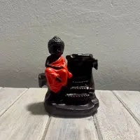 Cascada Humo Buda Importada Oriente Espacio Zen Rojo