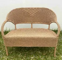 Sillon Artesanal Kraft 2 Cuerpos Fibra Naturale Apto Galeria
