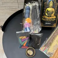 Kit Premium Aromanza Completo Para Sahumar Ideal Regalito Om Mix