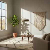 Lampara Colgante Artesanal En Bambu Import Indonesia Techo Bambú