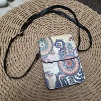 Cartera Sobre Estampada De Mano Hindu Importado Pushkar