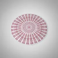 Manta Circular Hindú 2 Metros  Mandala De India Flor De Loto