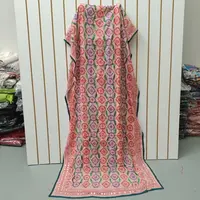 Dupatta Gasa Bordada A Mano De India. 2.20 X 0,90 Mts Hindu