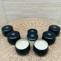 Set X 6 Lata Decorativa C Vela Soja Regala Aromas Unicos 