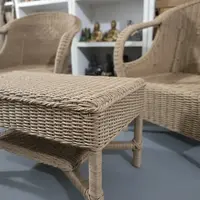 Juego Artesanal  2 Sillones Simples + 1 Mesa Pushkar Tienda
