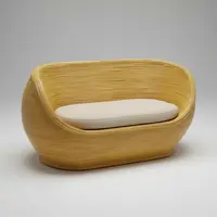 Sillón Ratán Sintético 2 Cuerpos Apto Exterior Importado