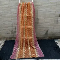 Dupatta Gasa De India. 2.10 X 0,90 Mts Importado Artesanal