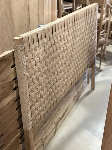 Respaldo Zen Artesanal Kraft-madera 100cm (hacemos A Medida) Marrón