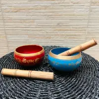 Cuenco Tibetano Mediano 12 Cm 7 Metales Importado 700gr