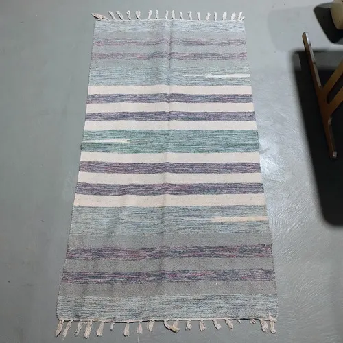 Alfombra Artesanal Premium 90 X 150 Cm Importada De India