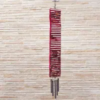 Llamador De Angel Importado Indonesia Con Vidrio Remolino