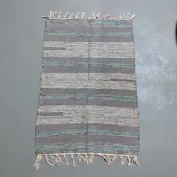 Alfombra 60x90 Cm Hindu Felpudo Recibidor Costado O Pie Cama