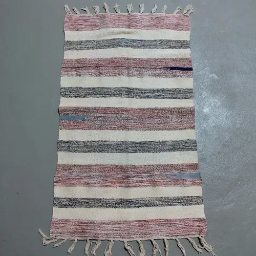 Alfombra 60x90 Cm Hindu Felpudo Recibidor Costado O Pie Cama