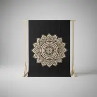 Manta De India 2x1.4 Mts Algodon Hindu Cubrecama Lona Tapiz