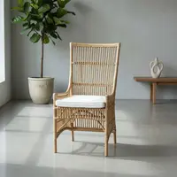 Silla Sillon Artesanal De Ratan Indonesia Xa Galeria Living