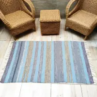 Alfombra Artesanal Premium 90 X 150 Cm Importada De India