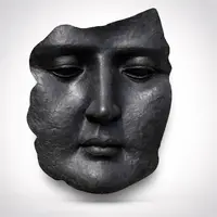 Mascara Cara Buda 1.4 Metros Resina Apto Exterior Gigante