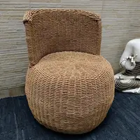 Sillon Silla Individual Fibras Naturales 100% Artesanal Marrón