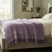 Manta Rustica Artesanal 230x240cm Hilado Fino Estilo Country