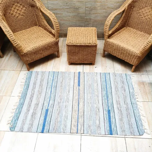 Alfombra Artesanal Premium 90 X 150 Cm Importada De India