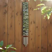 Llamador De Angel Importado Indonesia Con Vidrio Remolino