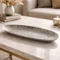 Centro De Mesa Aluminio Adorno 45 Cm Importado Decorativo Dorado Modelo 1