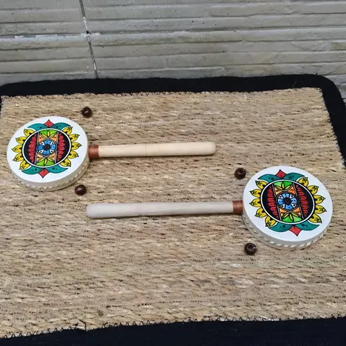 Tambor Caburete De Mano Instrumento Original Indonesia