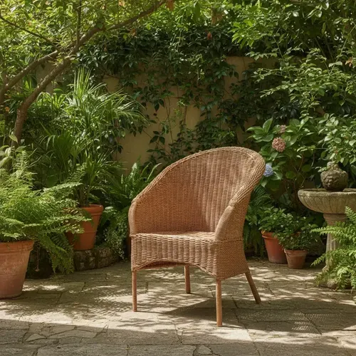 Silla Sillon Artesanal Fibras Naturales Y Caña Ideal Galeria