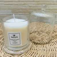 Vela Aromática De Soja Con Campana De Cristal Ideal Regalo