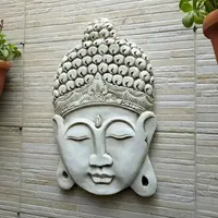 Cara Buda Placa Resina Apto Exterior Gigante Colgante Deco