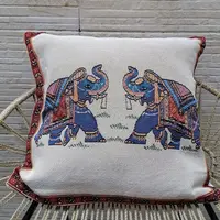 Fundas De Almohadon De 40 X 40cm  Patchwork De India Modelo 3