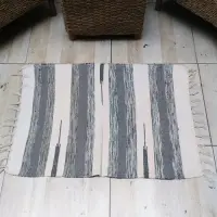 Alfombra 60x90 Cm Hindu Felpudo Recibidor Costado O Pie Cama