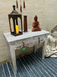 Dressoir Importado Madera Oriente Recicl Consola Recibidor