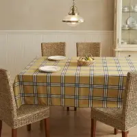 Mantel Poliester 1.50x2.50 Country Pushkar Tienda Importado Marrón Claro