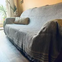 Manta Rustica Colcha Artesanal Cama O Sillon Pushkar Tienda