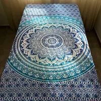 Manta De India 2x1.4 Mts Algodon Hindu Cubrecama Lona Tapiz
