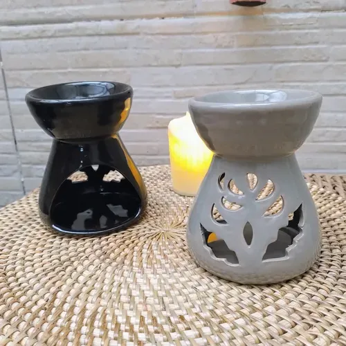 Hornillo Calado Aromático De 11,5cm Importado Para Esencias