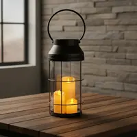 Farol Fanal Enrejado Importado Porta Vela De Pie O Colgante