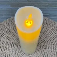 Velas Led C/ Movimiento A Pila Importadas 17,5cm Fanal Farol
