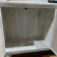 Mueble Organizador Bajillero Bajo Ventana Pushkar Tienda Beige