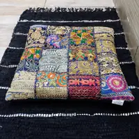 Zafu Almohadon Relleno 40 Cm Importado De India Yoga Reiki