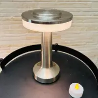 Lámpara Velador Fanal Led  Touch  Inalámbrica 20cm Importado