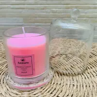 Vela Aromática De Soja Con Campana De Cristal Ideal Regalo