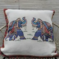 Fundas De Almohadon De 40 X 40cm  Patchwork De India Modelo 3